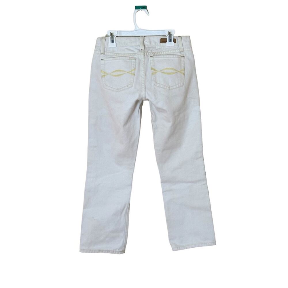 Abercrombie and Fitch white short jean capris size 2- teen girls - Picture 2 of 7